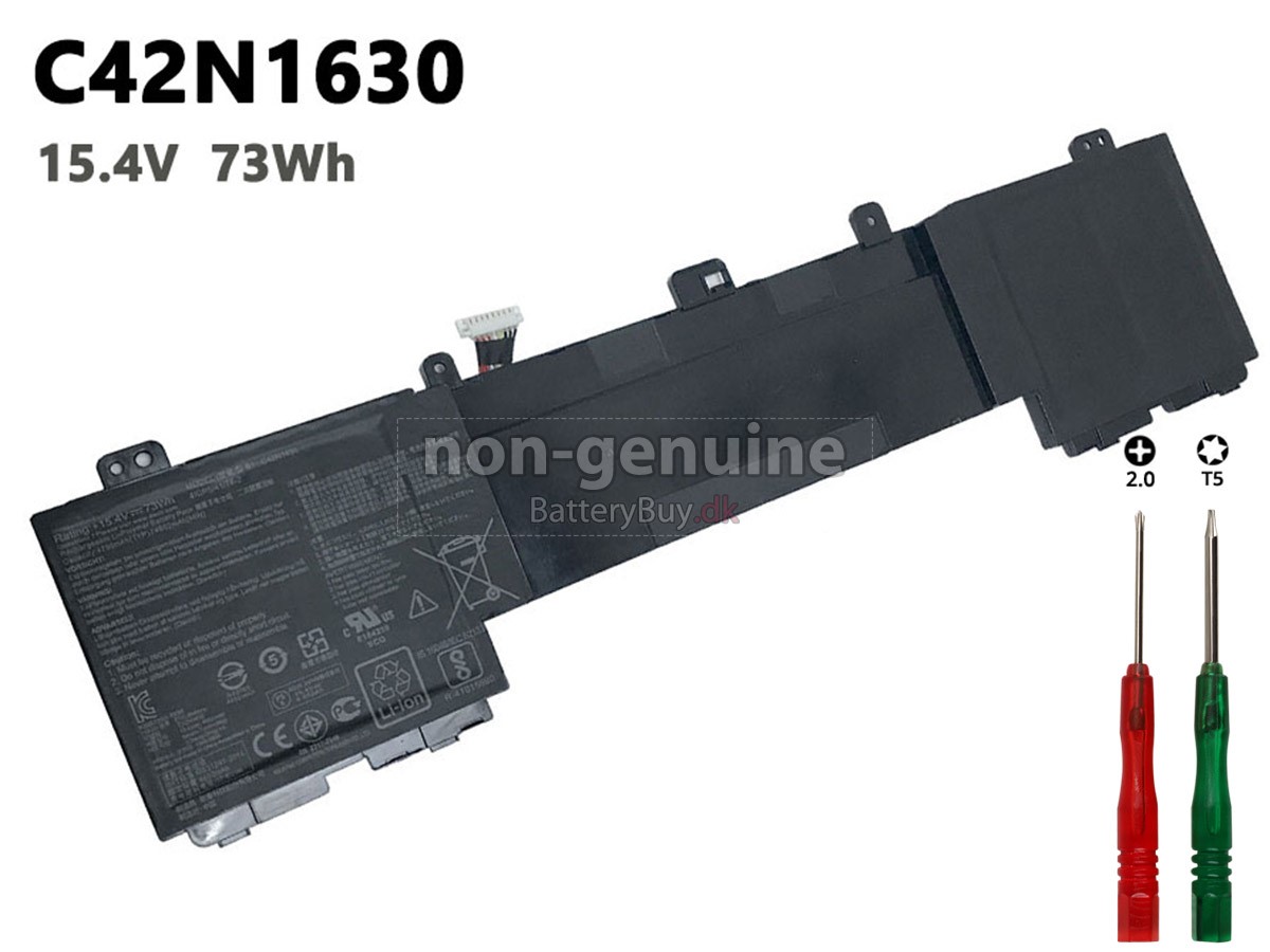 Asus ZenBook UX550VE laptop udskiftningsbatteri