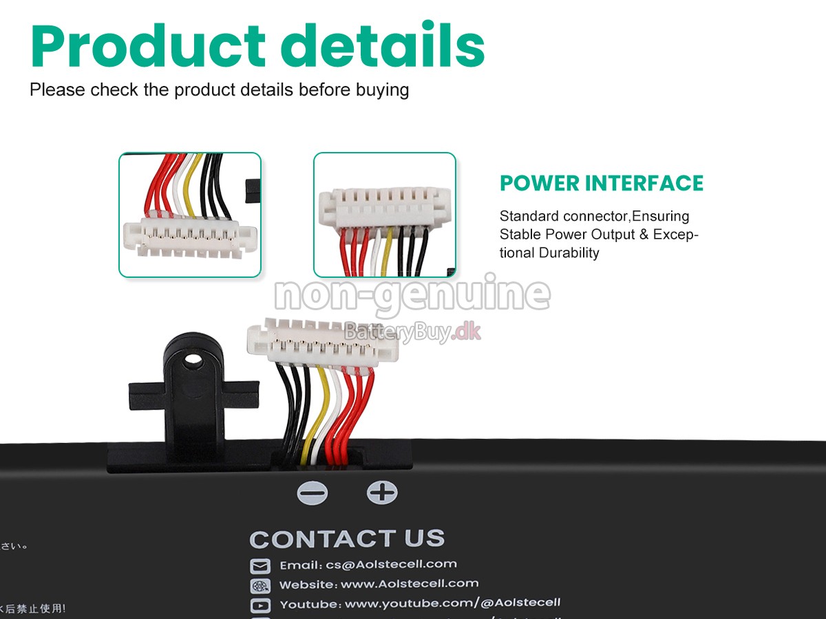 Asus ZenBook 15 UX533FAC udskiftningsbatteri