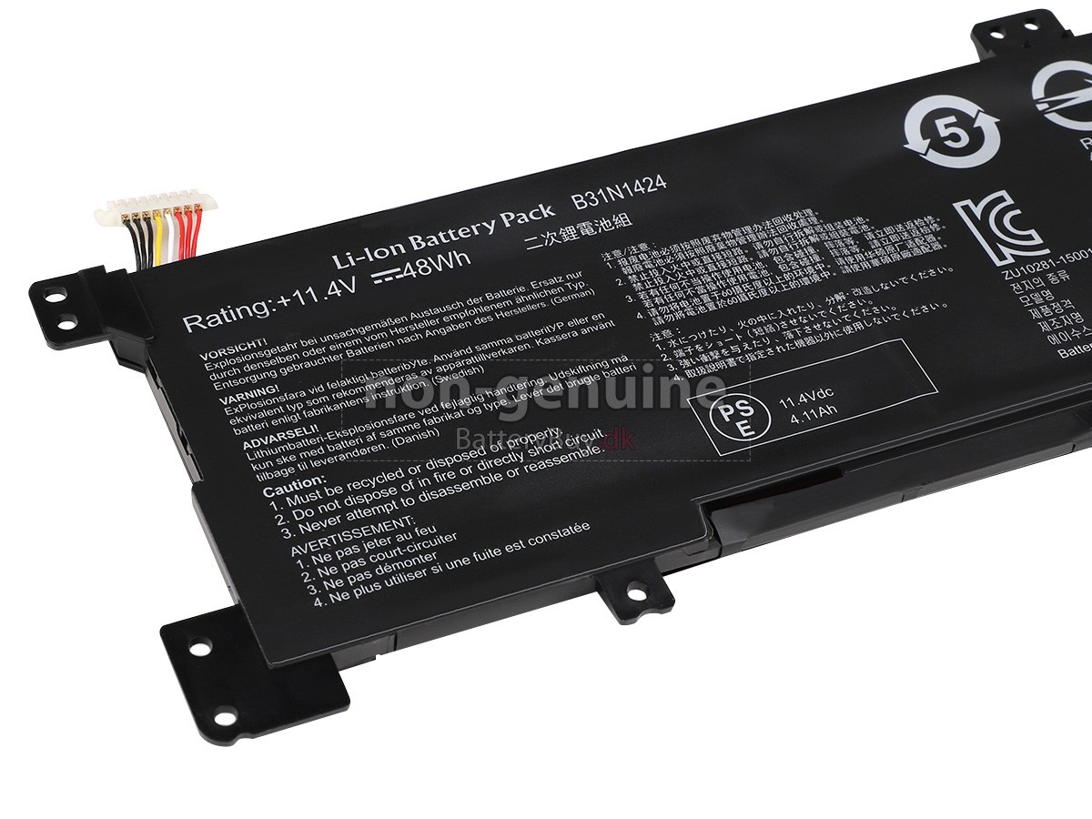 Asus K401U laptop udskiftningsbatteri