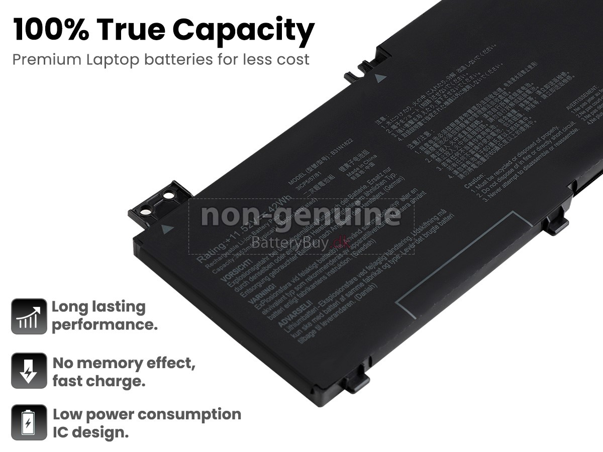 Asus B31N1822 laptop udskiftningsbatteri
