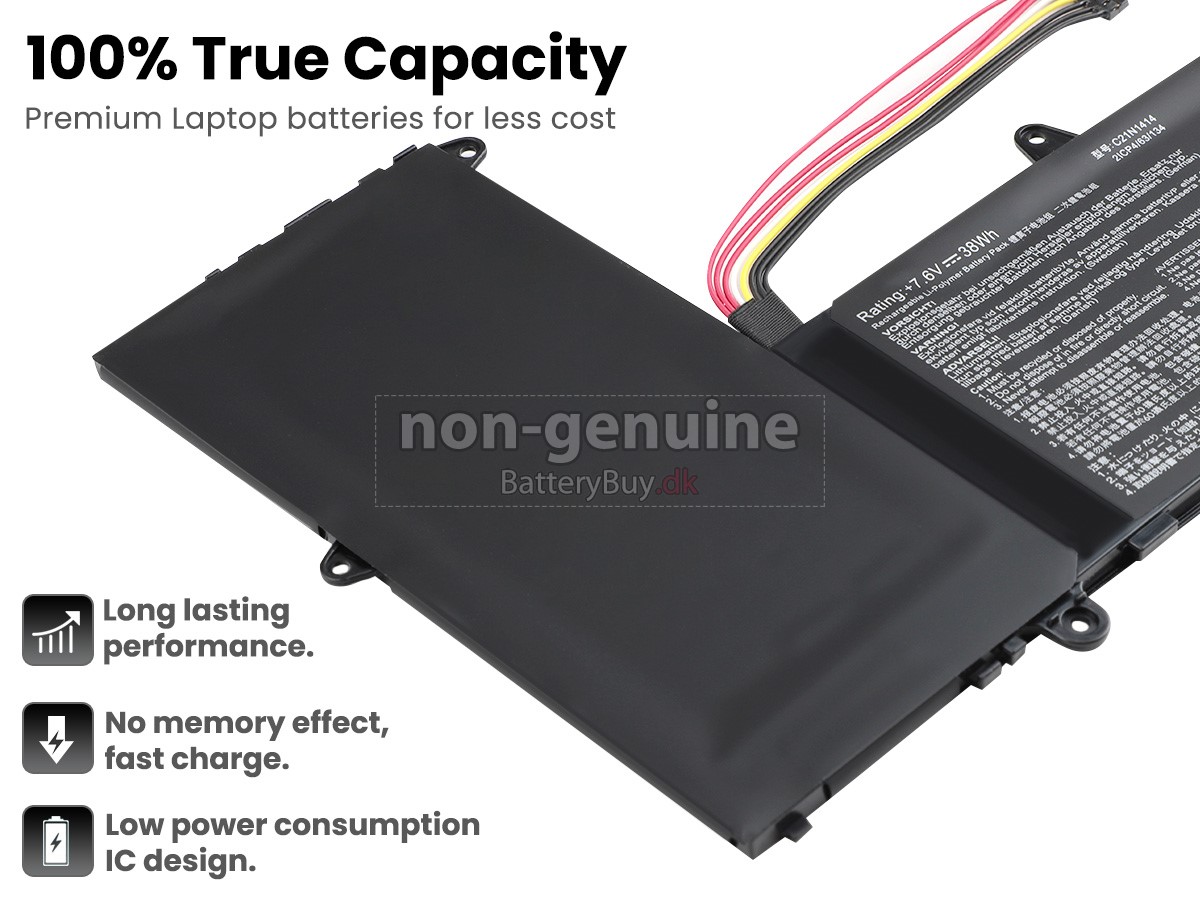 Asus C21N1414 laptop udskiftningsbatteri