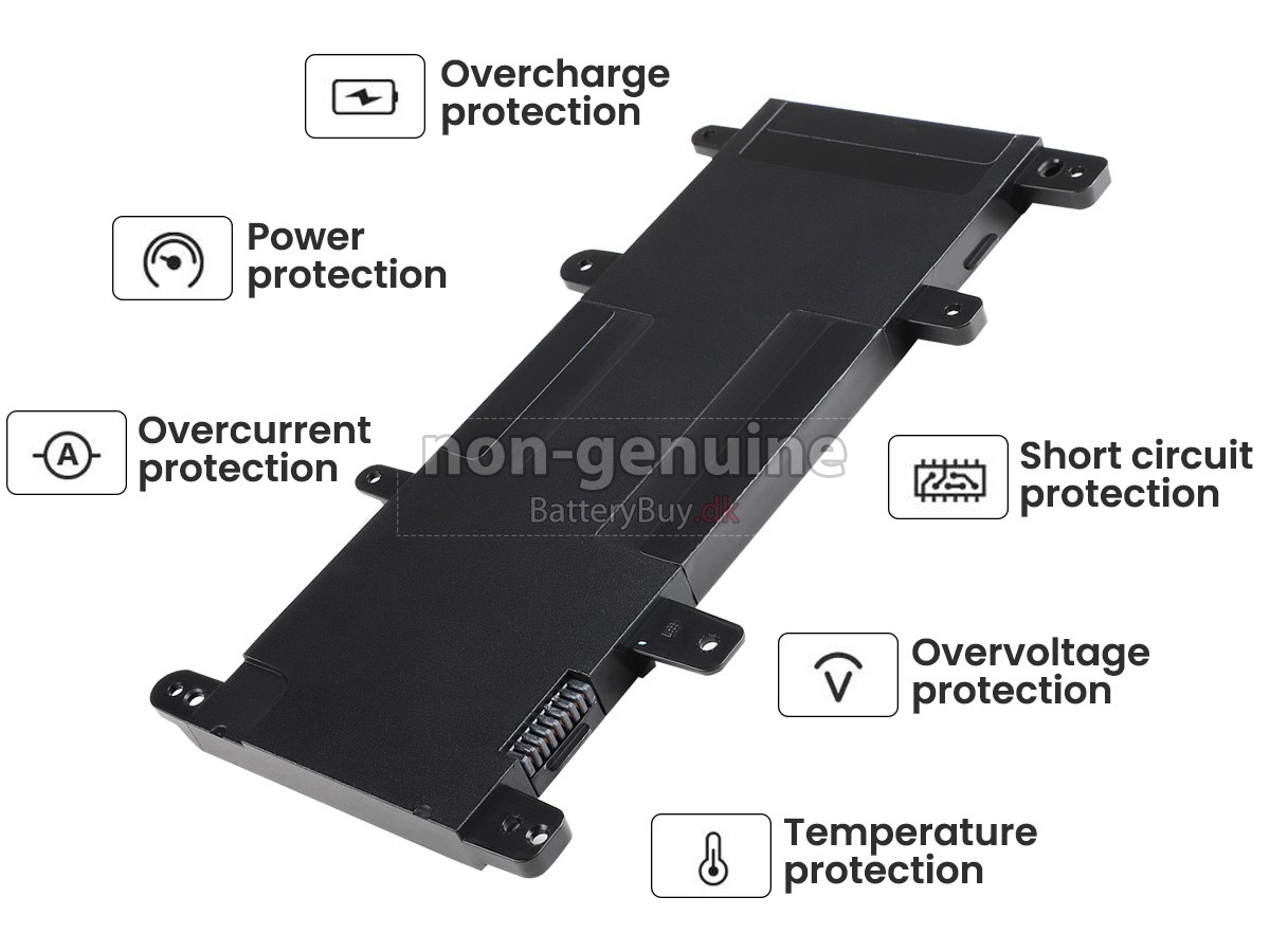 Asus R753UA laptop udskiftningsbatteri