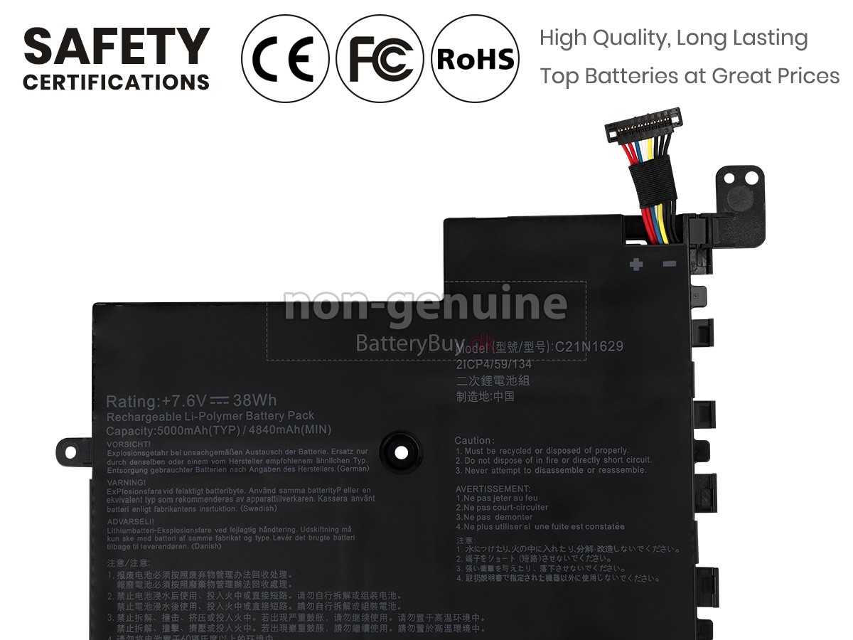 Asus VivoBook L203NA udskiftningsbatteri