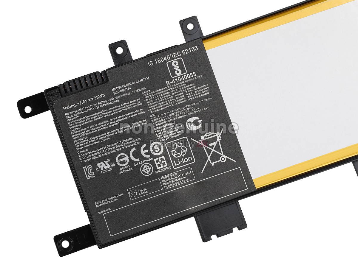 Asus P1501UR laptop udskiftningsbatteri