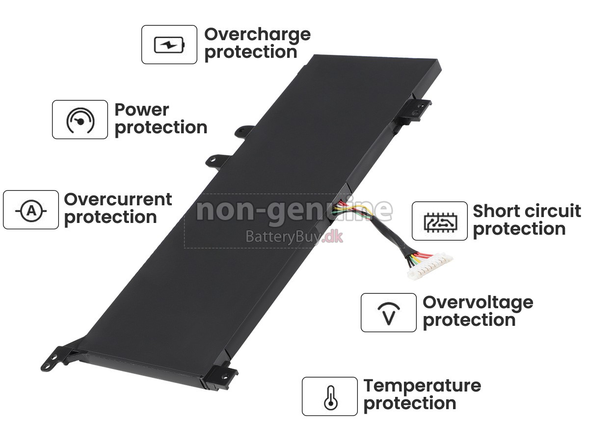 Asus VivoBook 14 F409JB udskiftningsbatteri