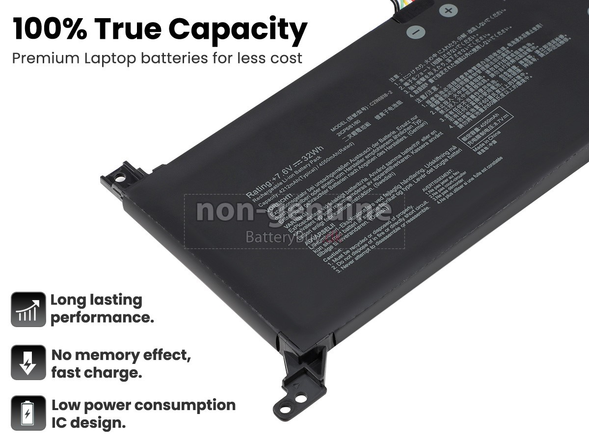 Asus S509DA-EJ051T laptop udskiftningsbatteri