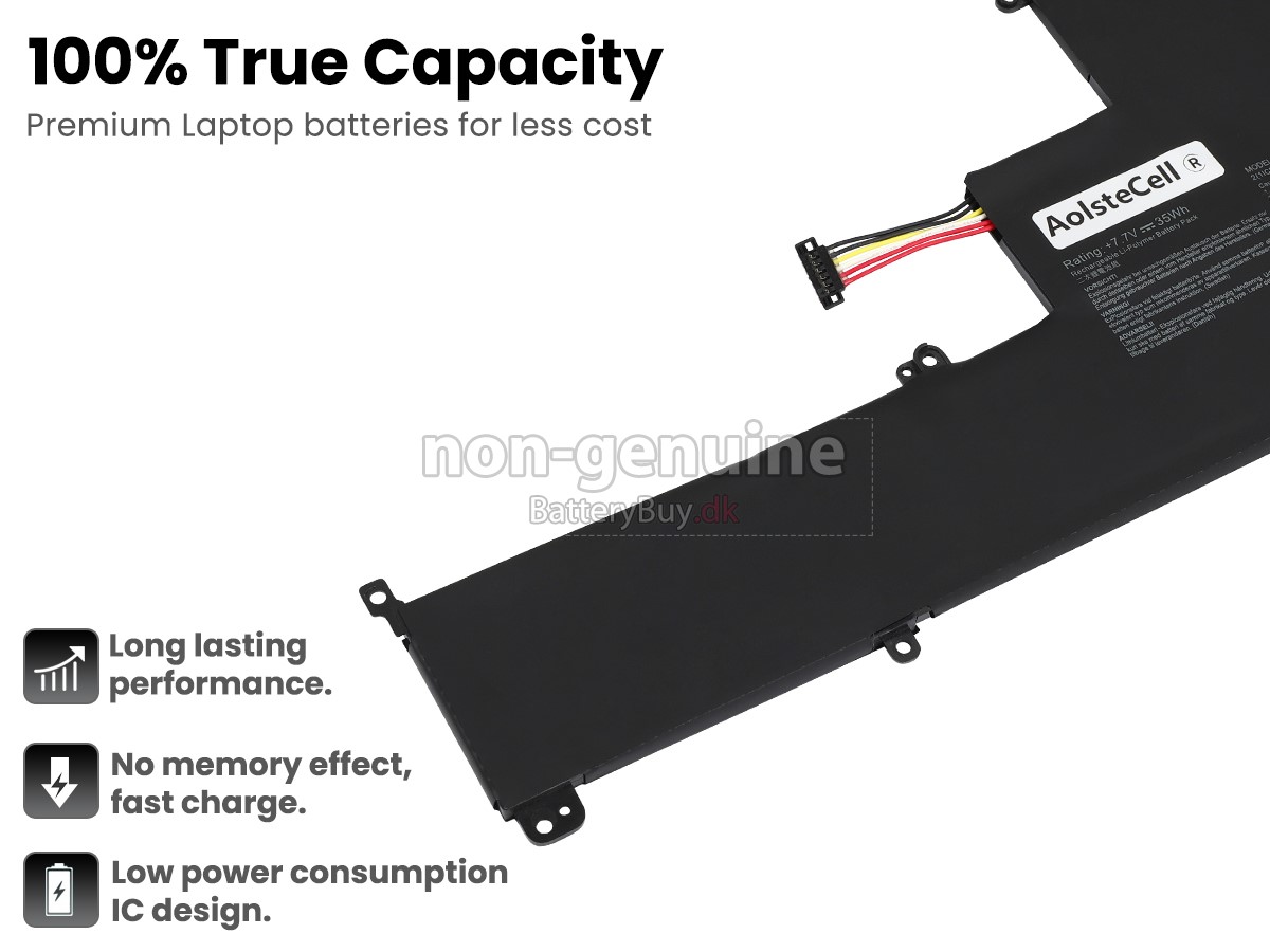 Asus UX390UA-GS045T laptop udskiftningsbatteri