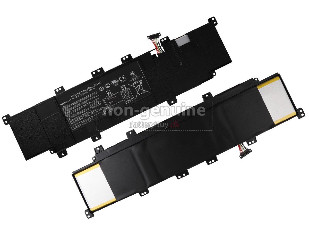 Asus VivoBook S300CA laptop udskiftningsbatteri