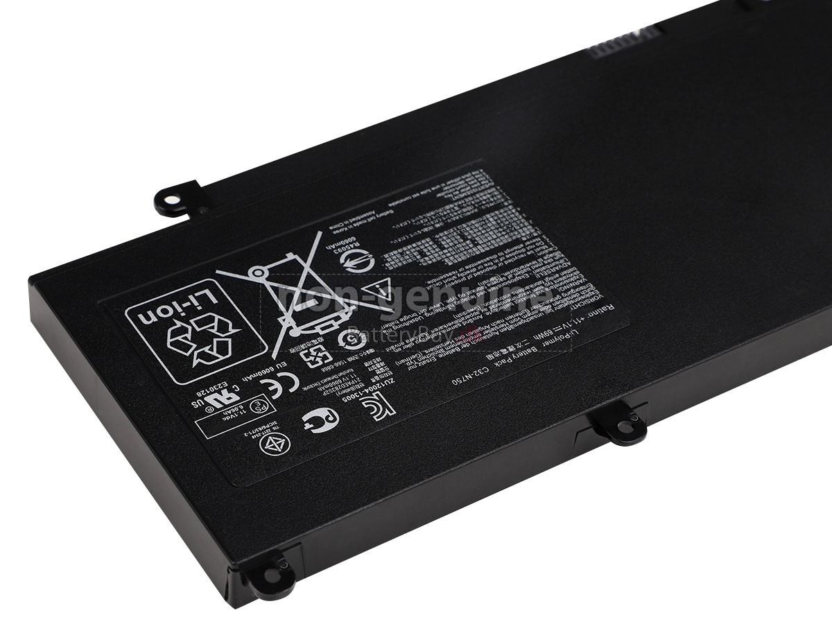 Asus R750JV laptop udskiftningsbatteri