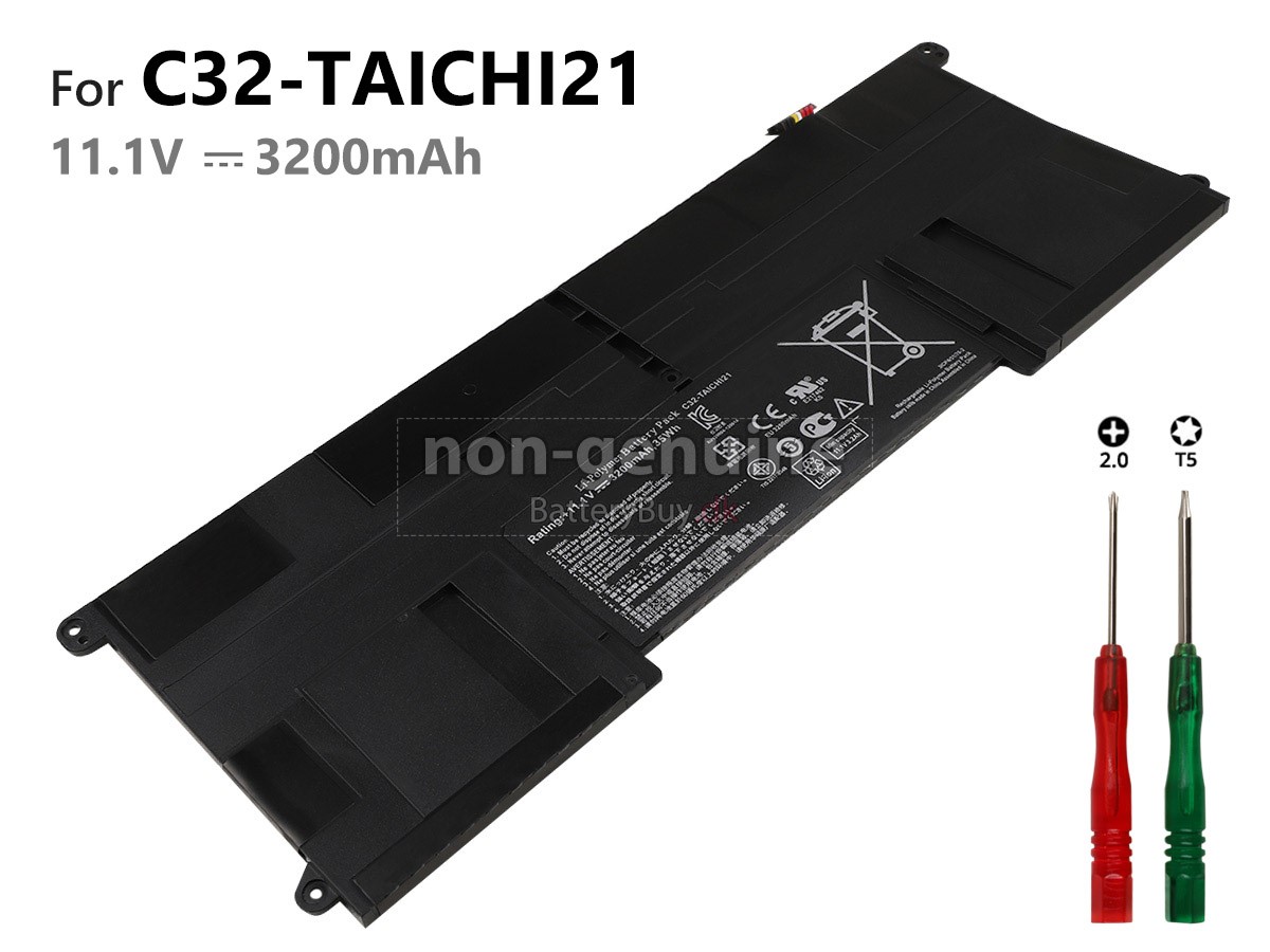 Asus TAICHI 21 laptop udskiftningsbatteri