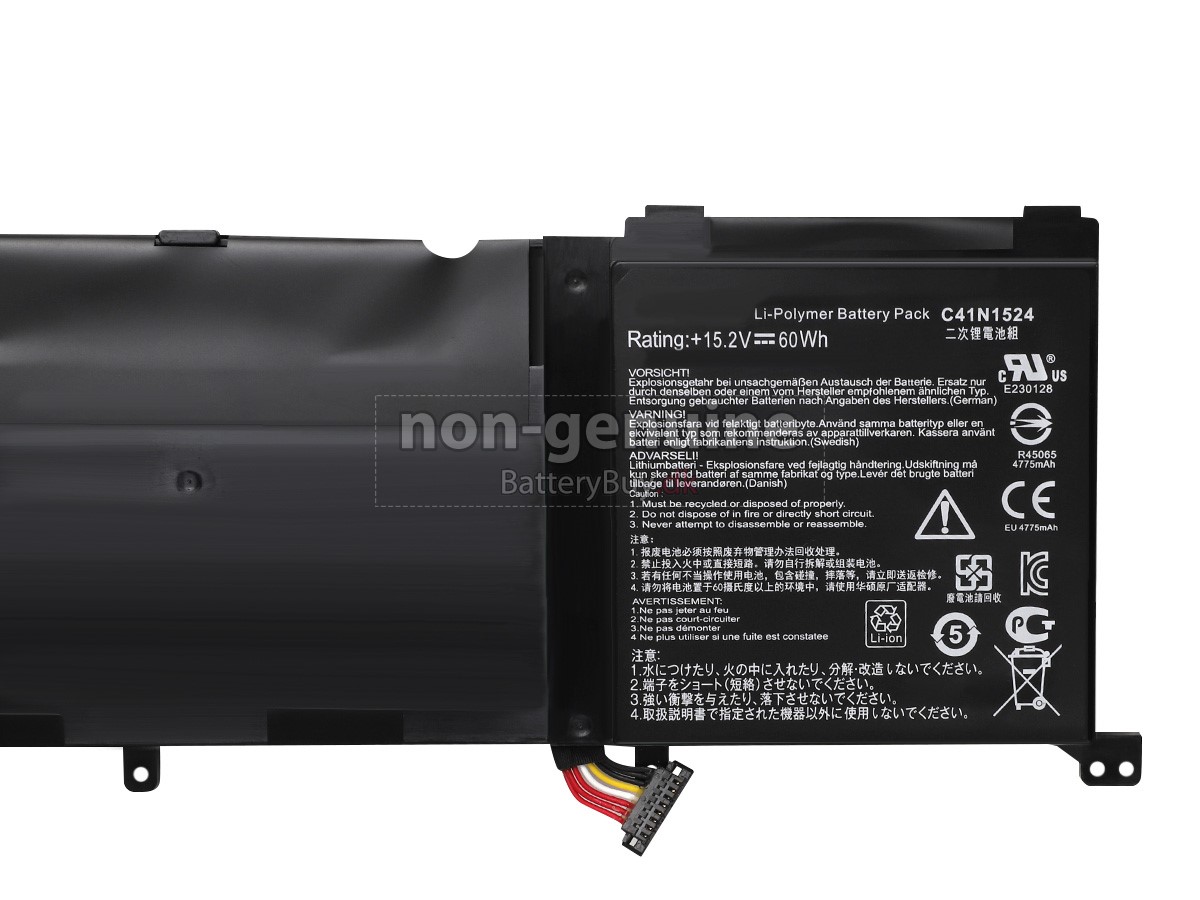 Asus Rog G501VW-FY131T laptop udskiftningsbatteri