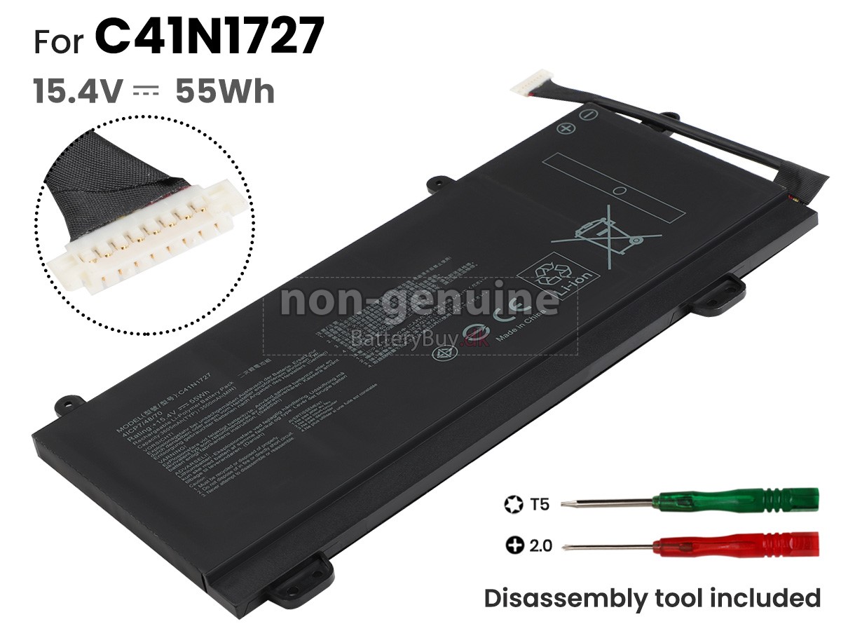 Asus C41N1727 laptop udskiftningsbatteri