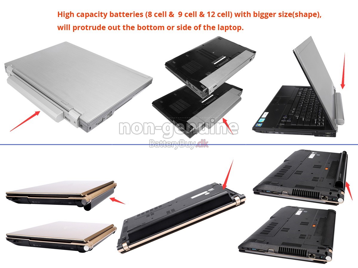 Asus K52 laptop udskiftningsbatteri