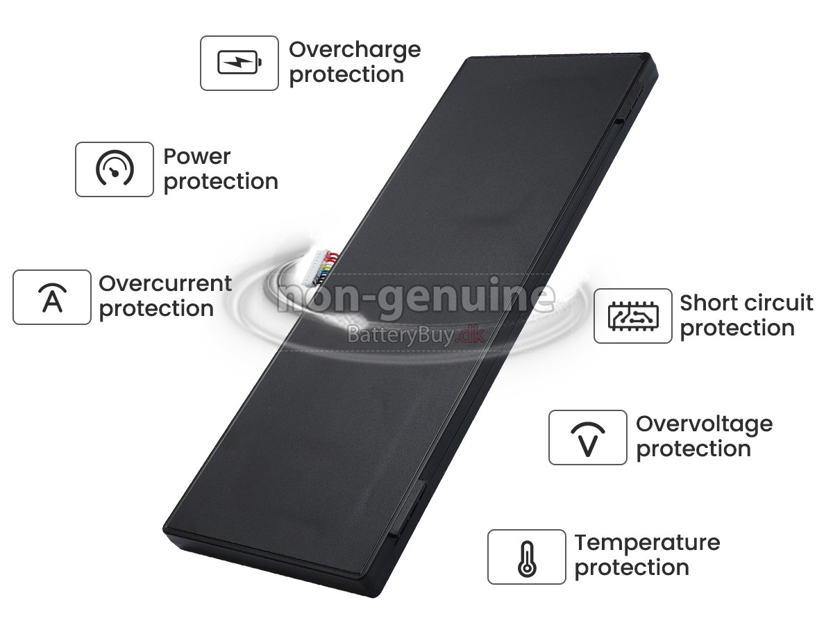 Autel MLP3581107-1S4P udskiftningsbatteri