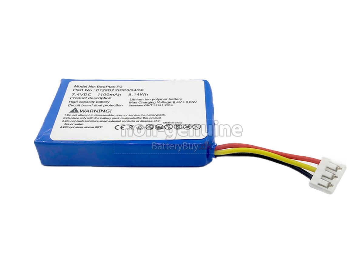 Bang Olufsen BEOPLAY P2 udskiftningsbatteri