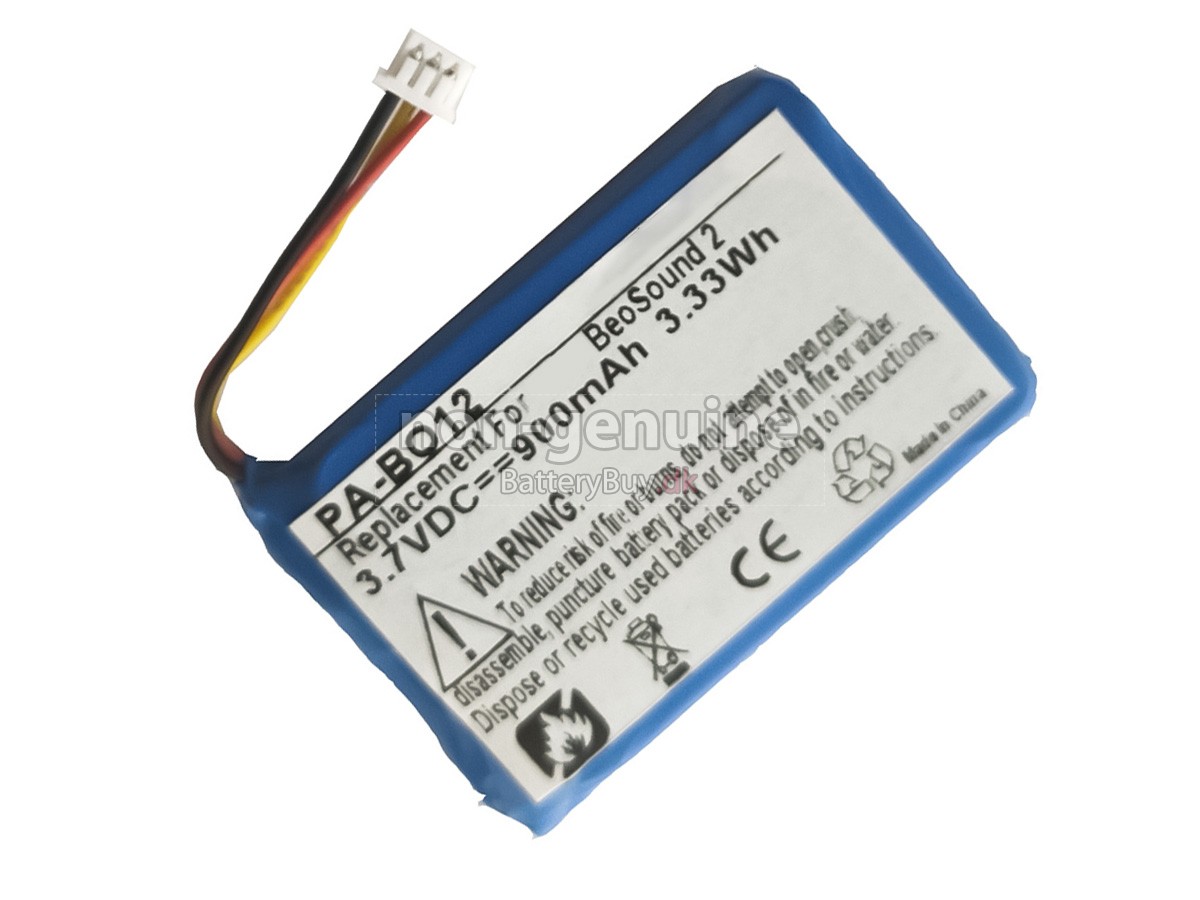 Bang Olufsen BEOSOUND 2 udskiftningsbatteri