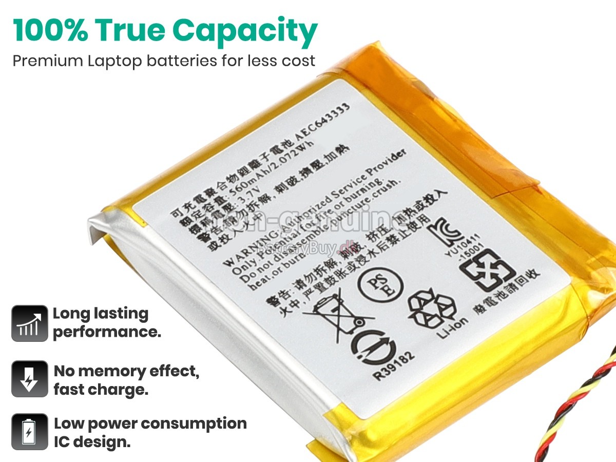 Beats STUDIO 2 B0501 udskiftningsbatteri