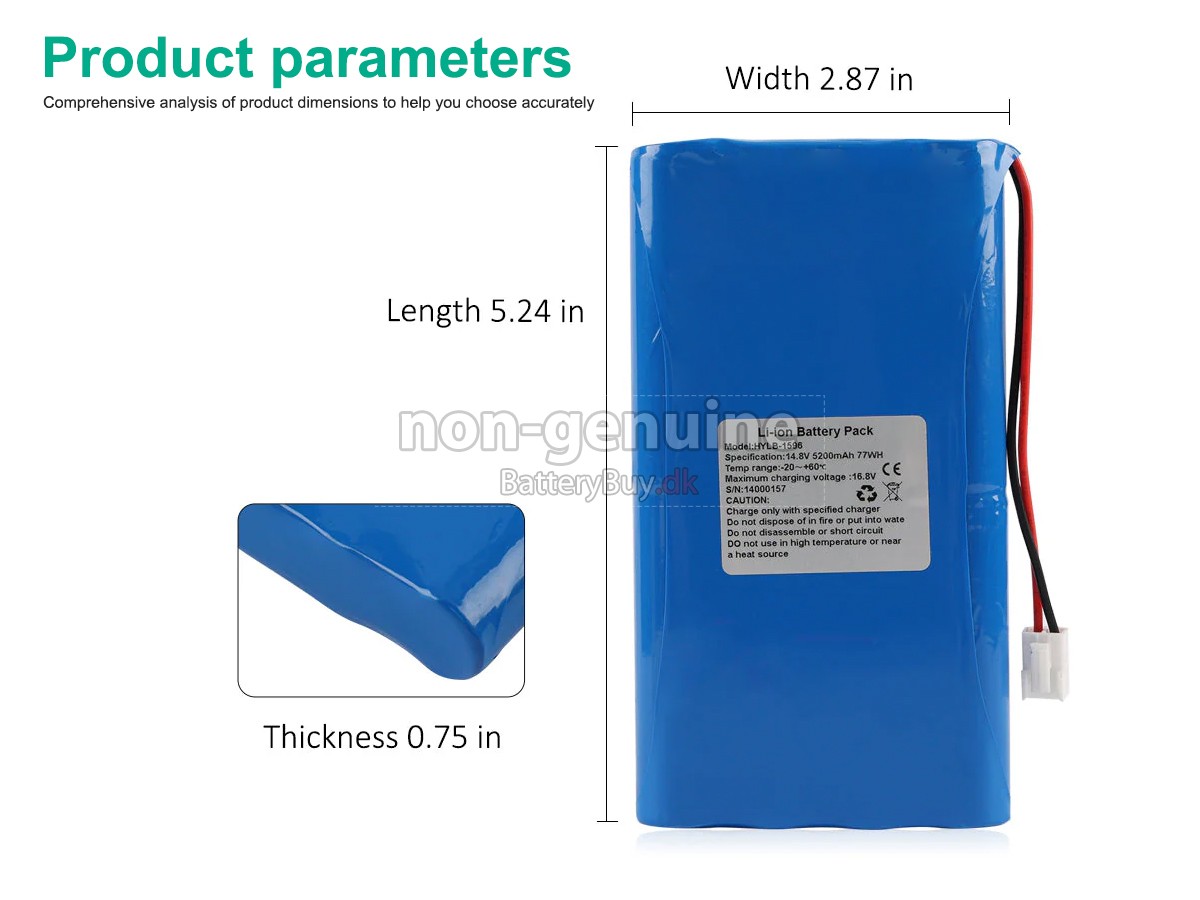 Biocare HYLB-1596 udskiftningsbatteri