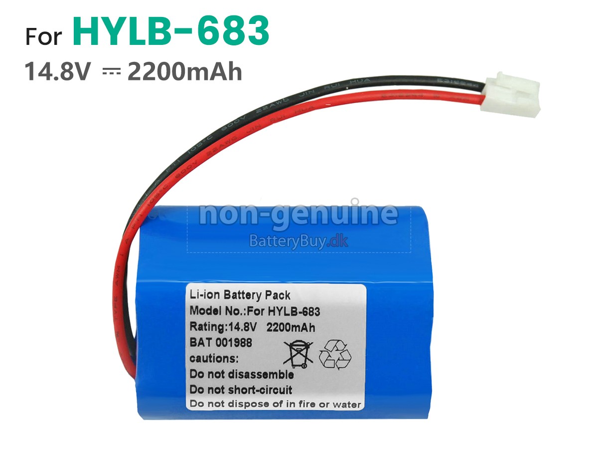 Biocare ECG-1200 udskiftningsbatteri