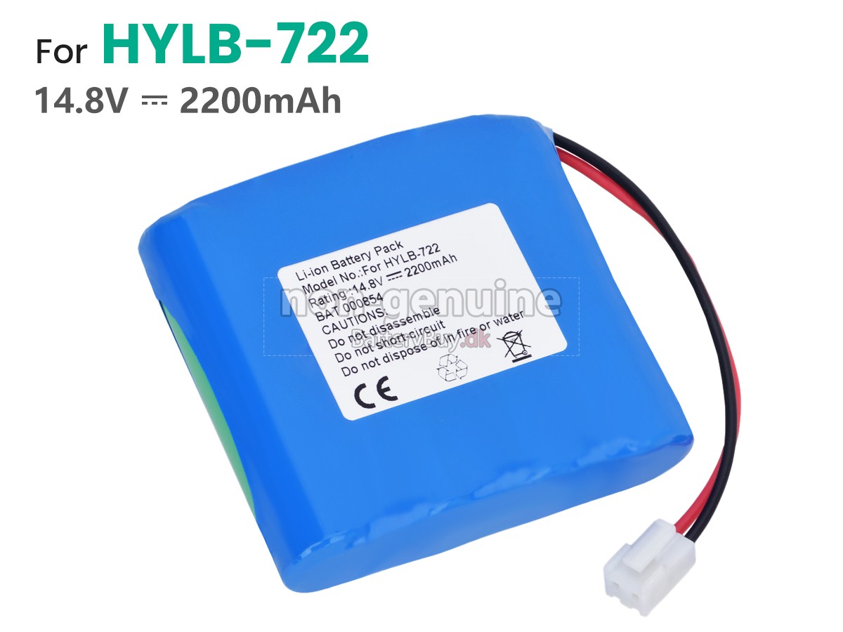 Biocare ECG-6010 udskiftningsbatteri