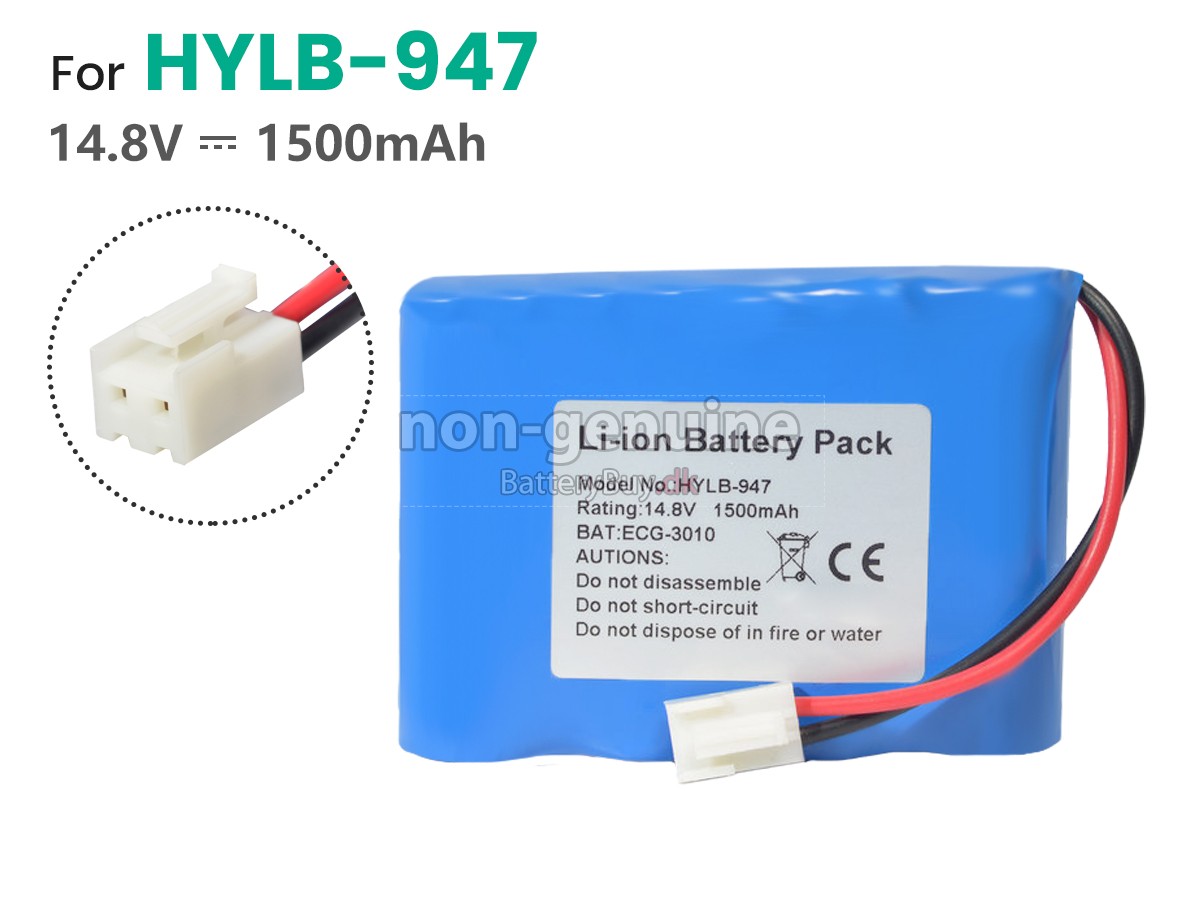 Biocare ECG-3010 udskiftningsbatteri