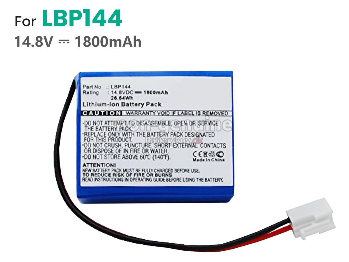 Biocare ECG-9801 udskiftningsbatteri