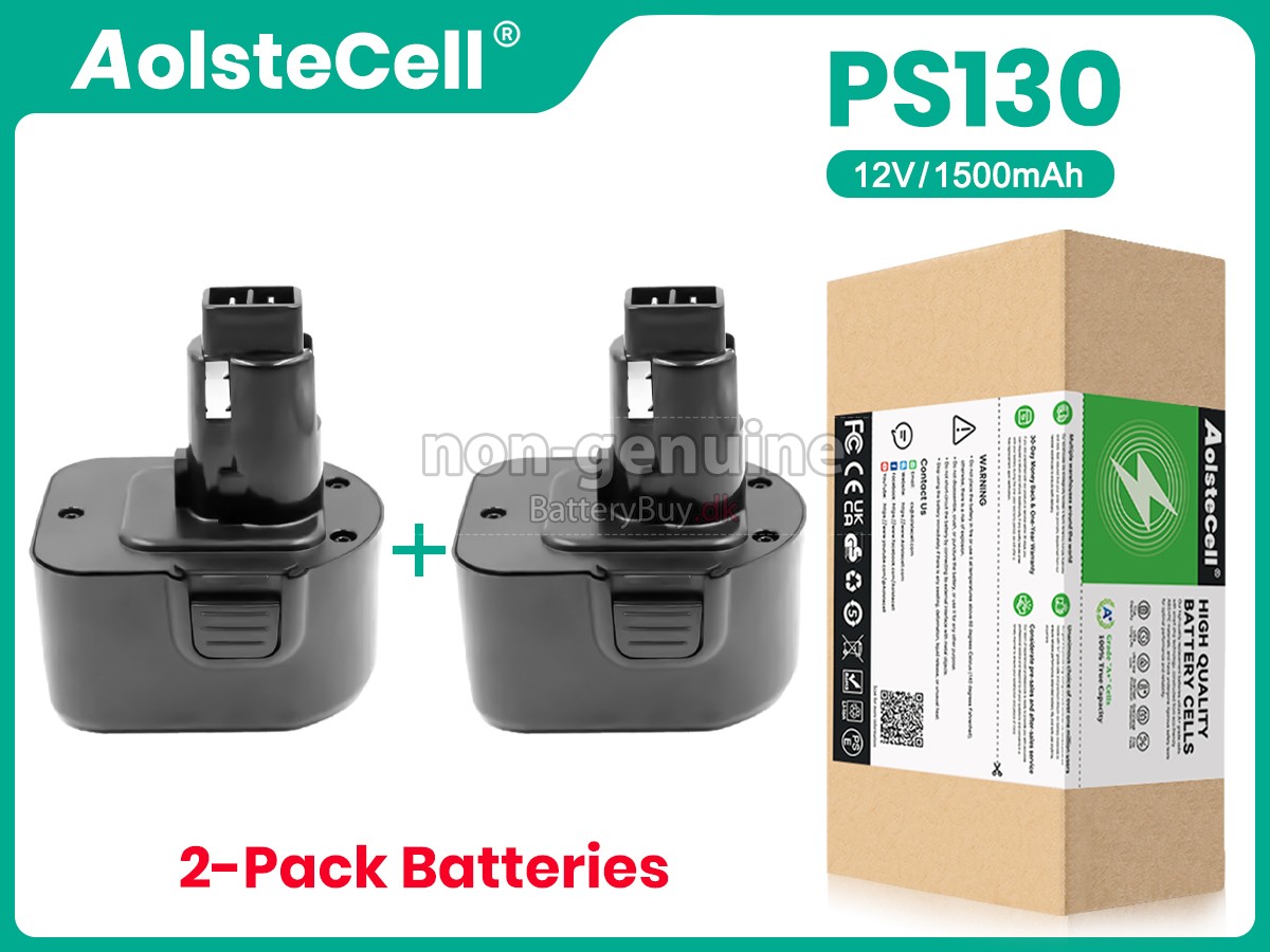Black Decker 12V-PS130 udskiftningsbatteri