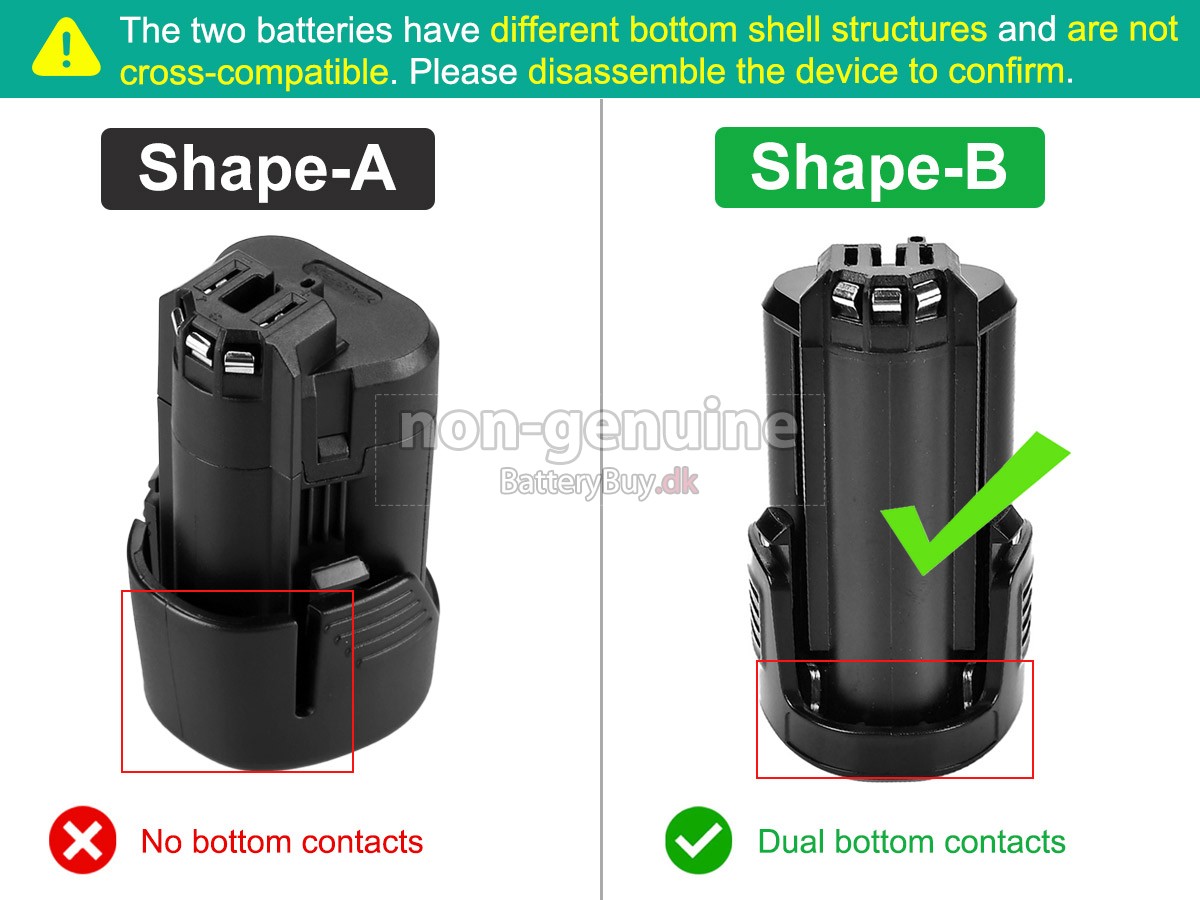 Bosch D70745 udskiftningsbatteri