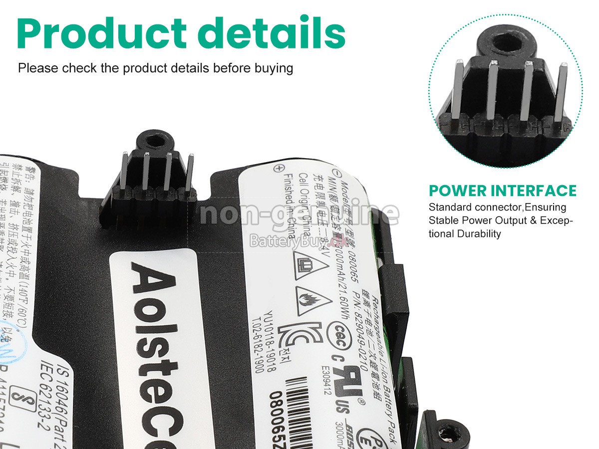 Bose 080061 udskiftningsbatteri