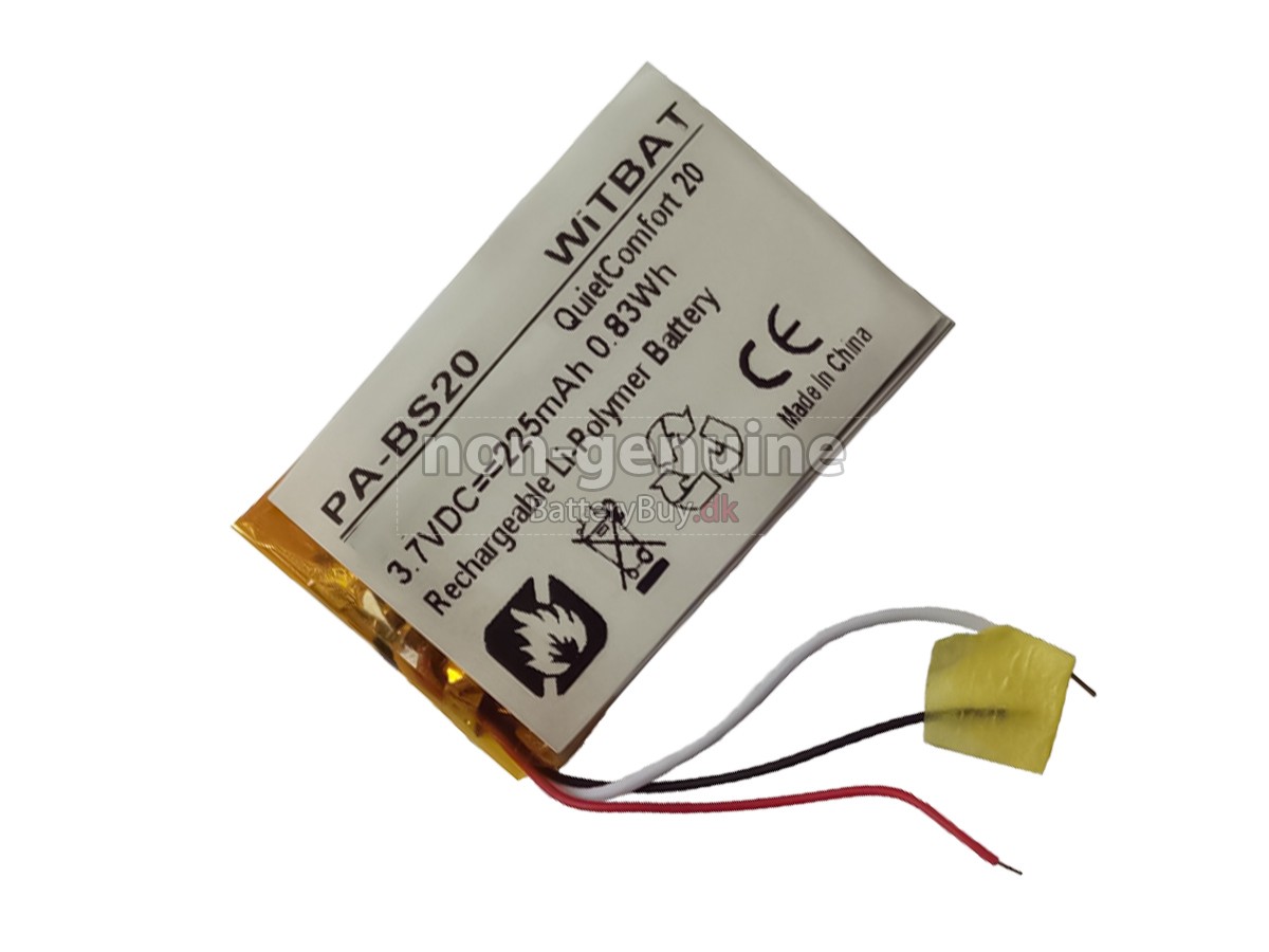 Bose QUIETCOMFORT 20 udskiftningsbatteri