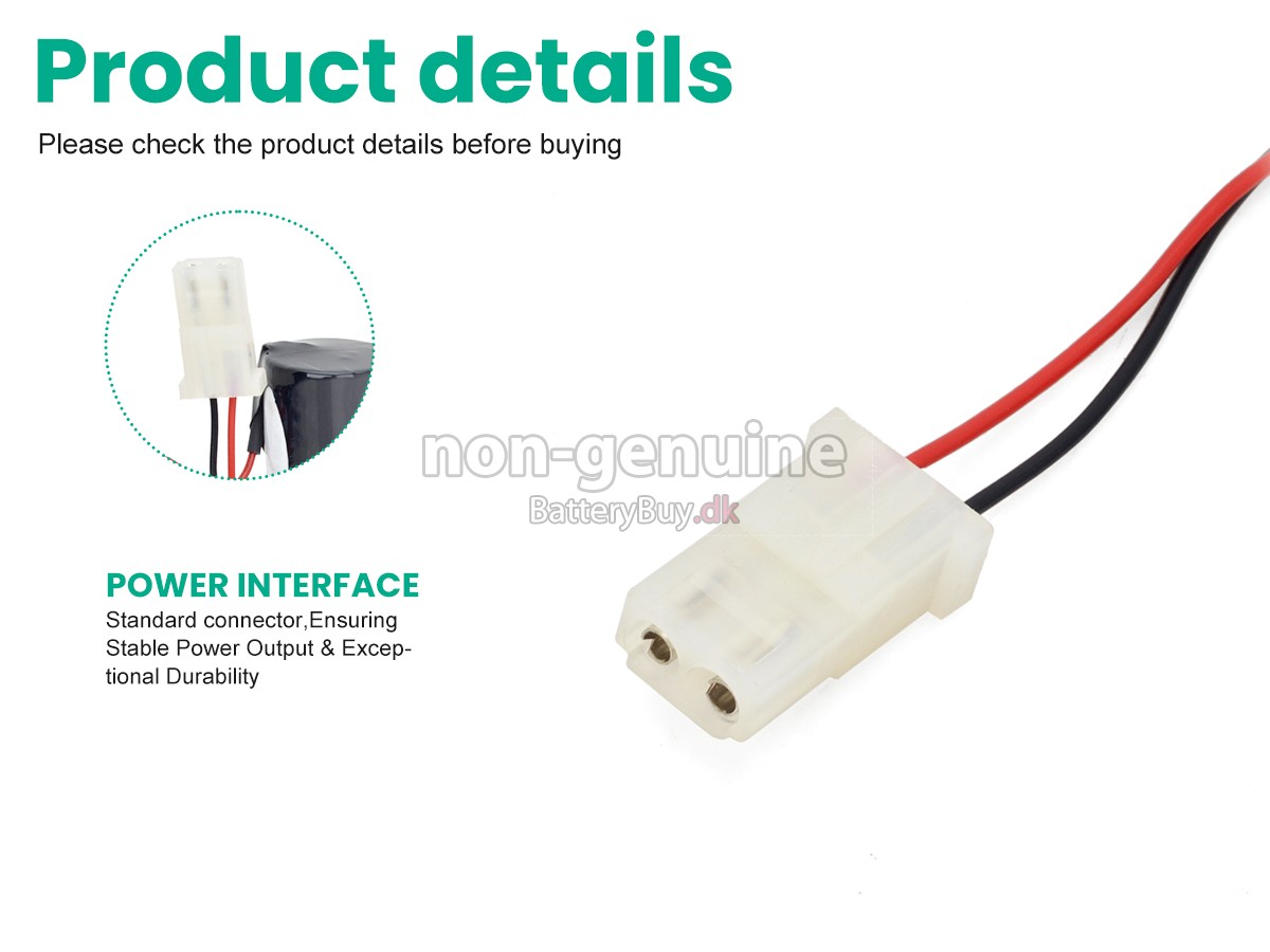 Burdick FUKUDA DENSHI FC700A udskiftningsbatteri