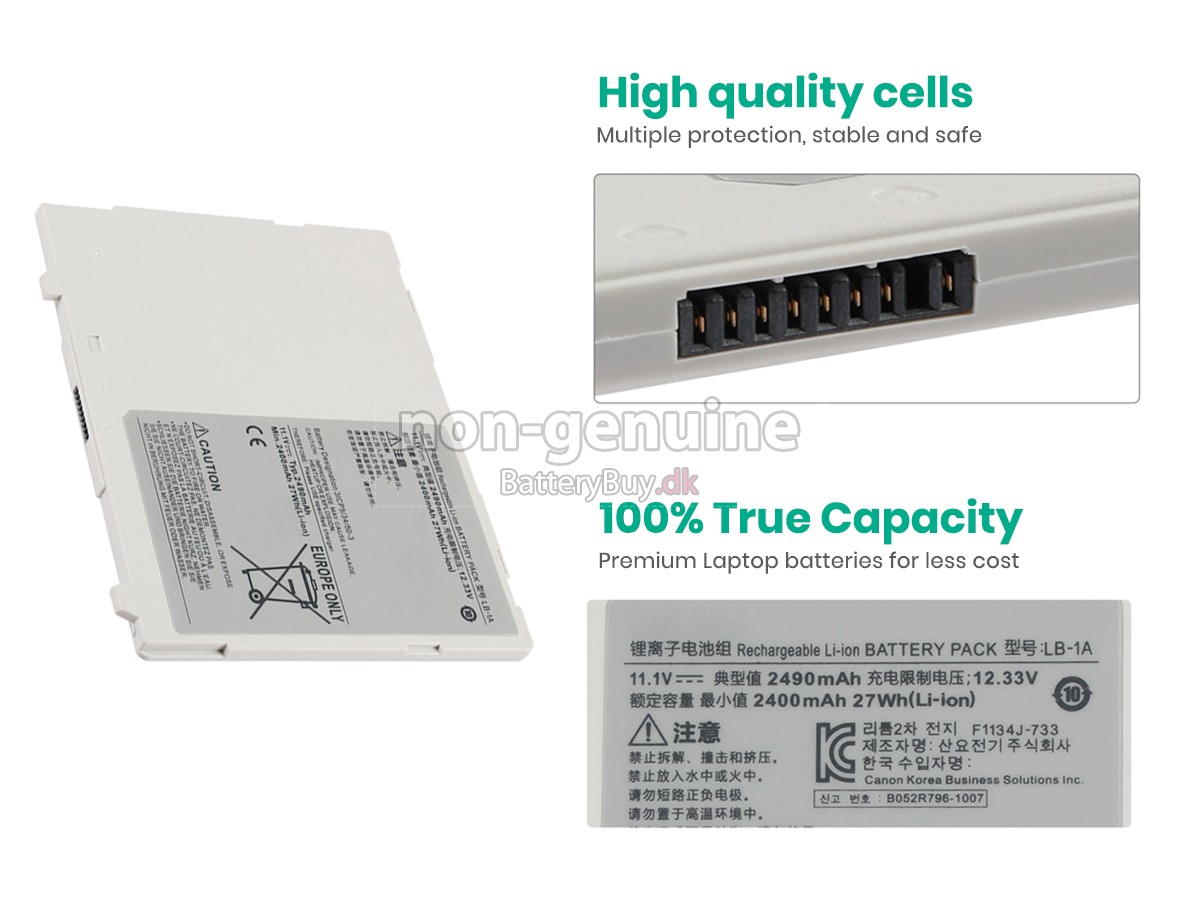 Canon LB-1A udskiftningsbatteri