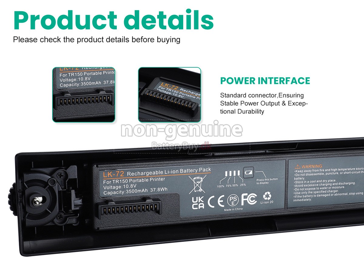 Canon LB-70 udskiftningsbatteri