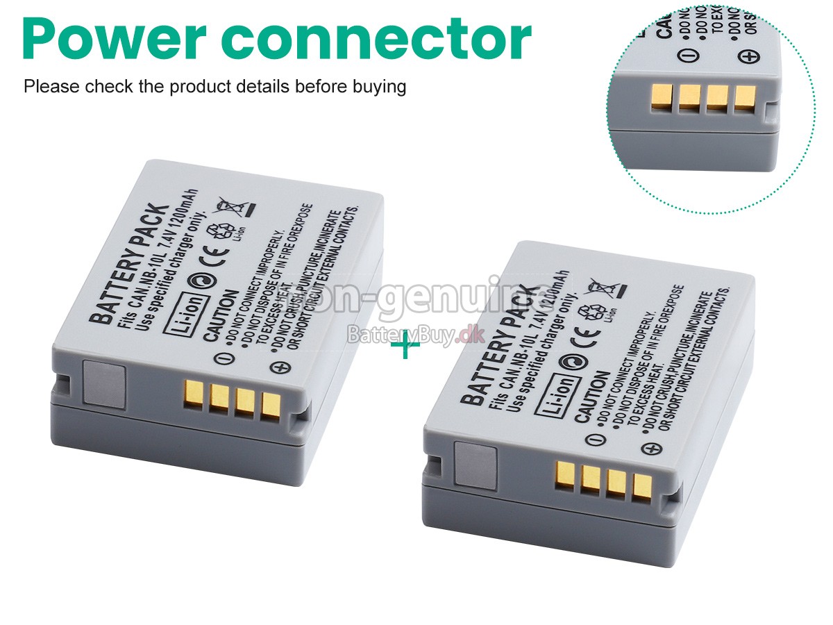 Canon 5668B002 udskiftningsbatteri