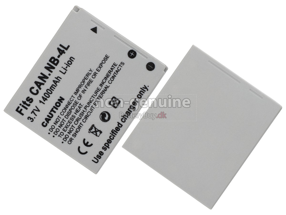 Canon DIGITAL IXUS 75 udskiftningsbatteri