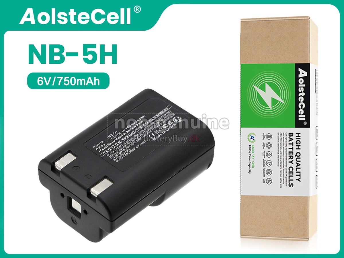 Canon NB-5H udskiftningsbatteri