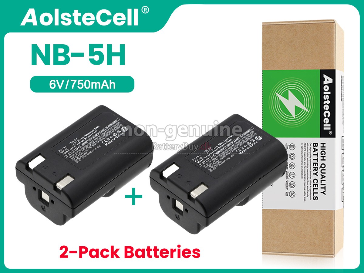 Canon NB-5H udskiftningsbatteri