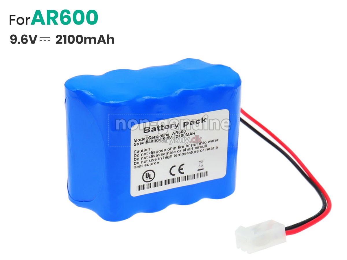 Cardioline 69701300 udskiftningsbatteri