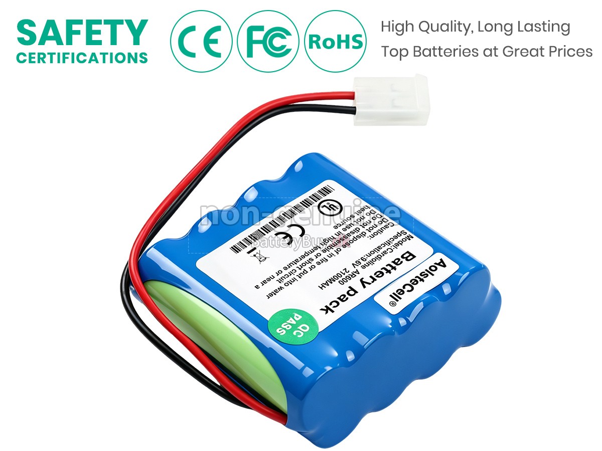 Cardioline 88888090 udskiftningsbatteri