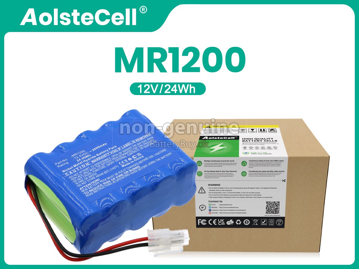 Cardioline 17001237 udskiftningsbatteri