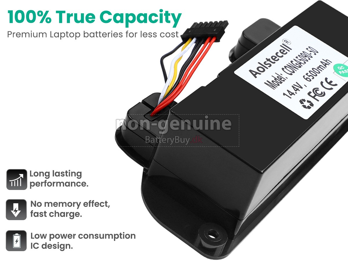 Cecotec CONGA 5090 udskiftningsbatteri