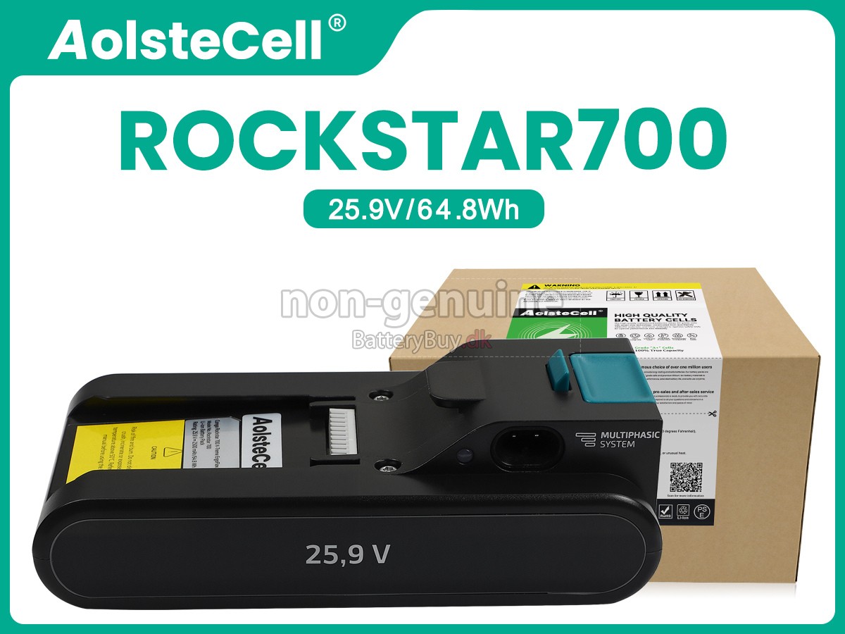 Cecotec ROCKSTAR 500 X-TREME udskiftningsbatteri