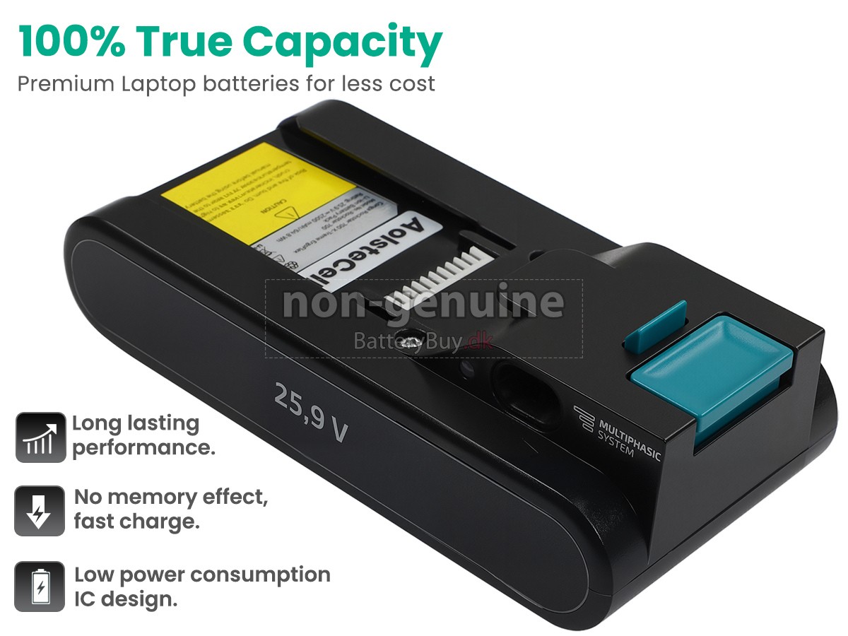 Cecotec ROCKSTAR 500 X-TREME udskiftningsbatteri