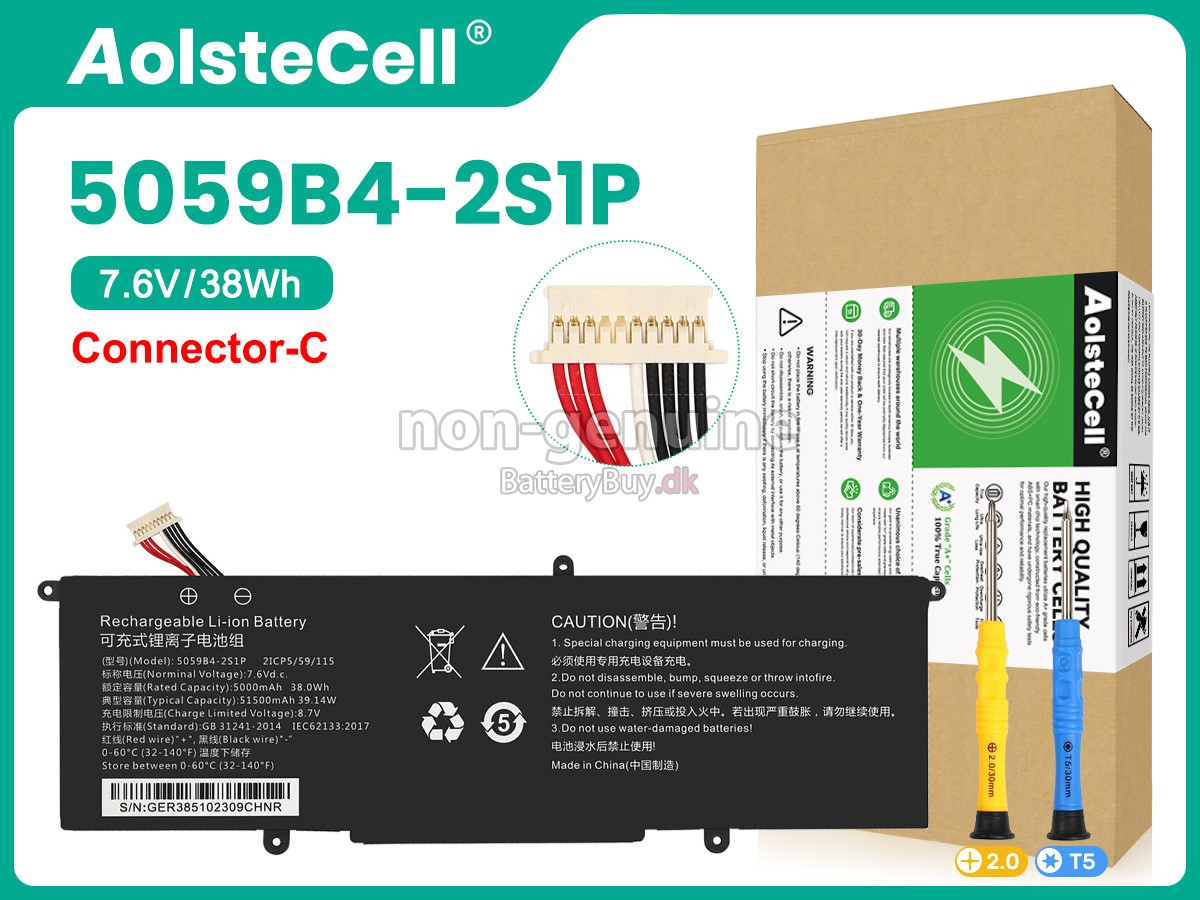 CHUWI 5059B4-2S-1 udskiftningsbatteri