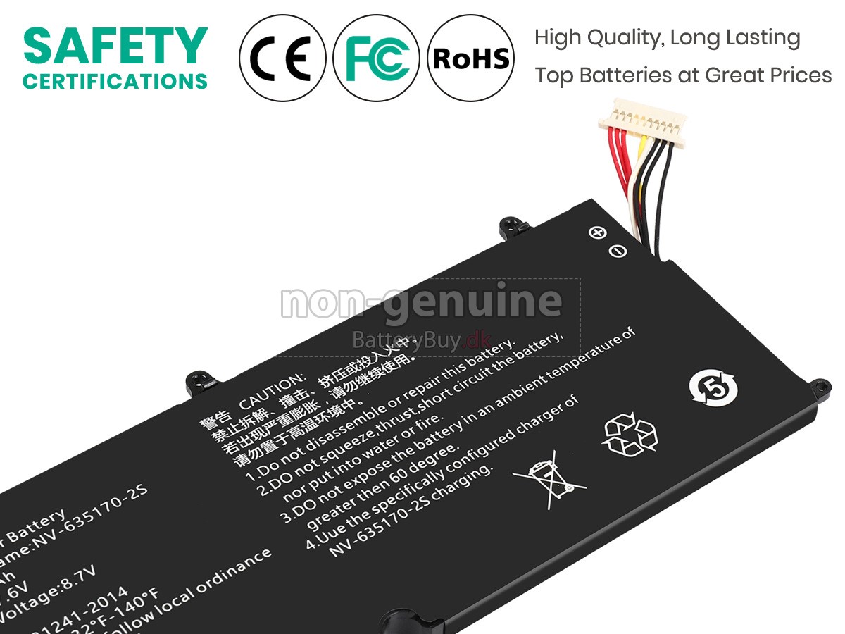 CHUWI MINIBOOK 8 CWI526 udskiftningsbatteri