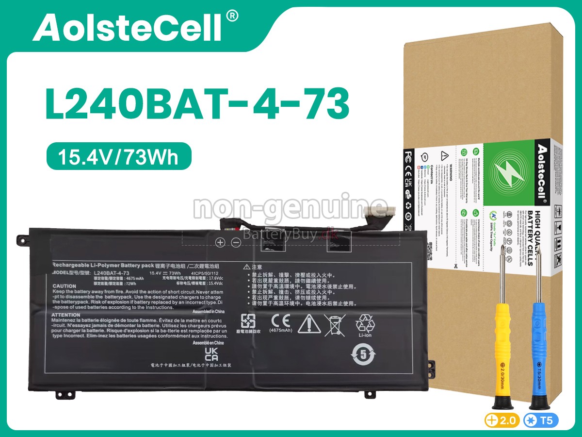 Clevo L240BAT-4-73 udskiftningsbatteri