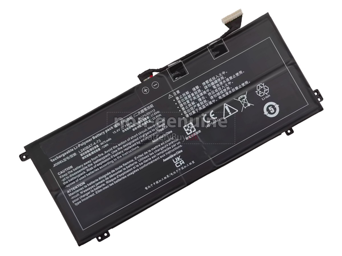 Clevo L240BAT-4-73 udskiftningsbatteri