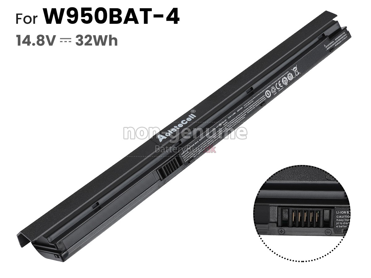 Clevo W955LU udskiftningsbatteri