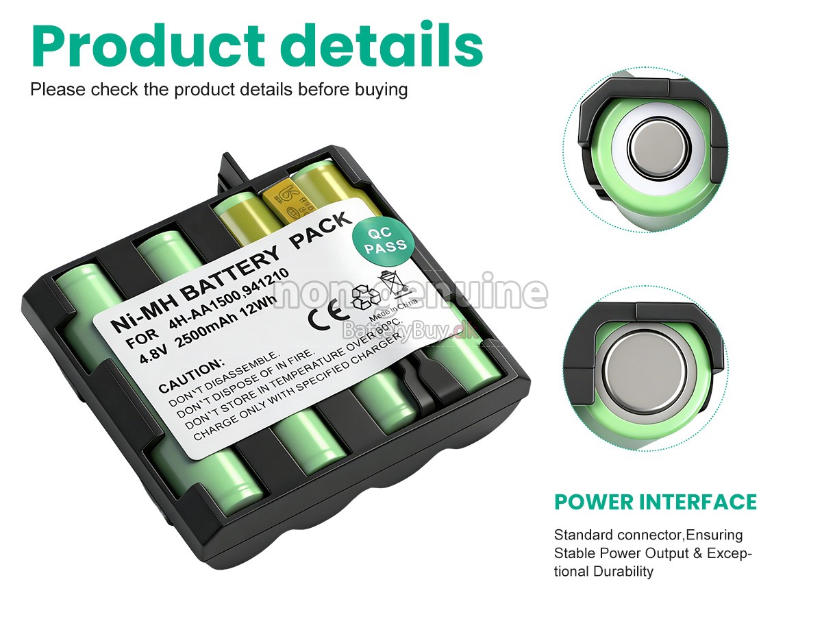 Compex ENERGY MI-READY udskiftningsbatteri