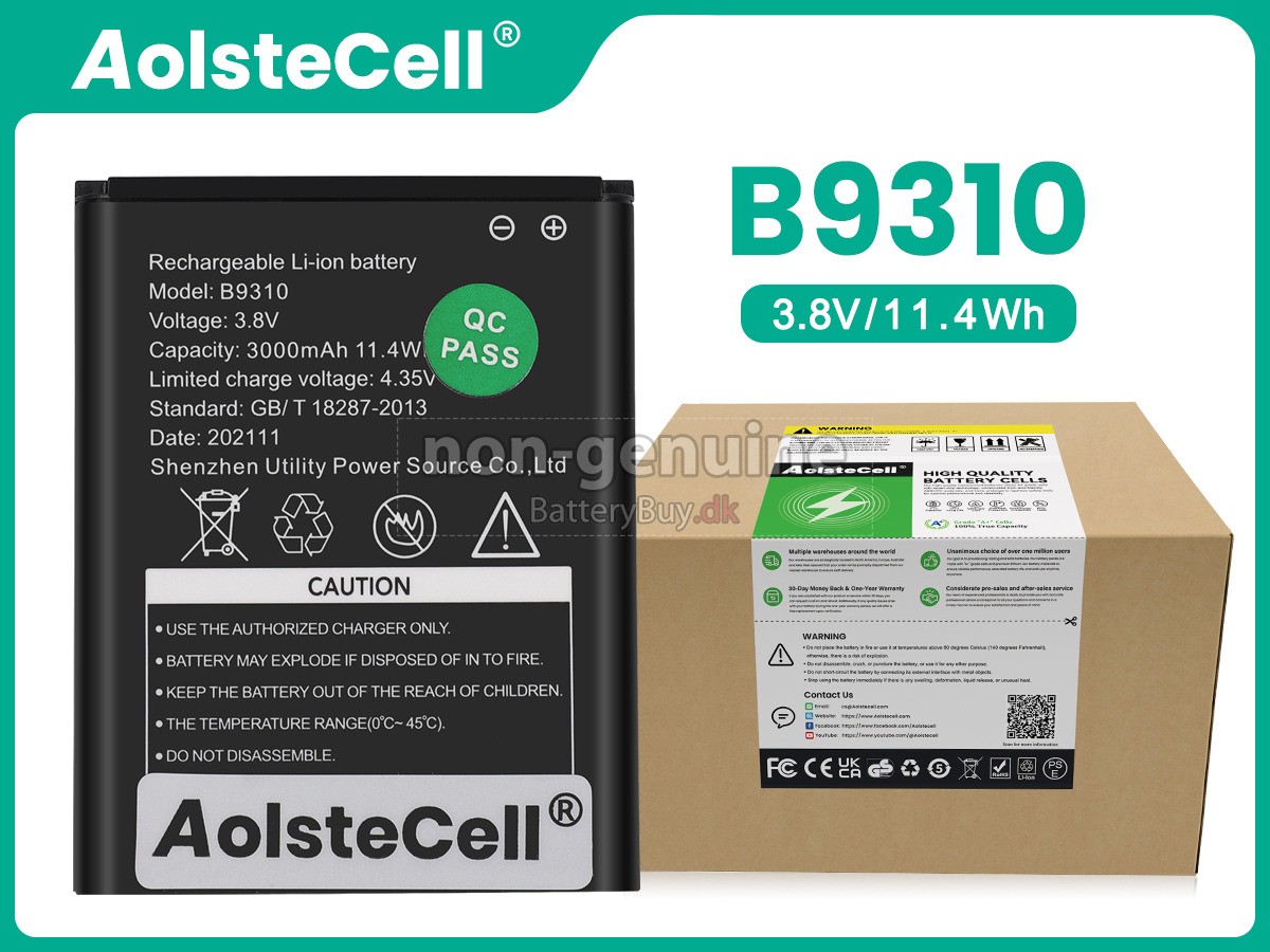 D LINK B9310 udskiftningsbatteri